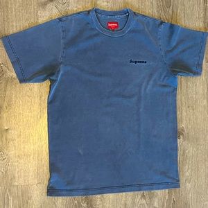 Vintage Supreme Embroidered Tee//Size Small// 100%Cotton